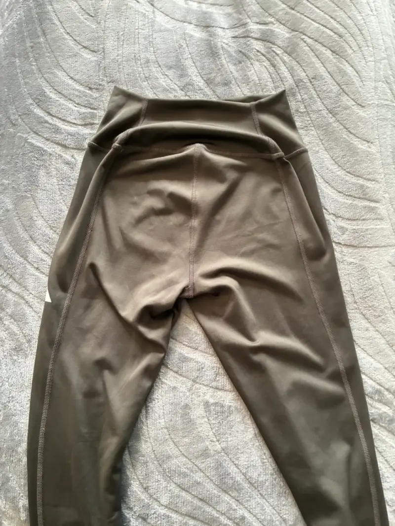 Leggings deportivos verde olivo para mujer mujer - 3