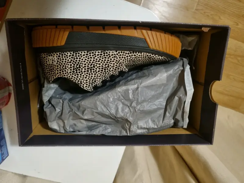 Zapatillas CAT con diseño animal print y suela gruesa - 2