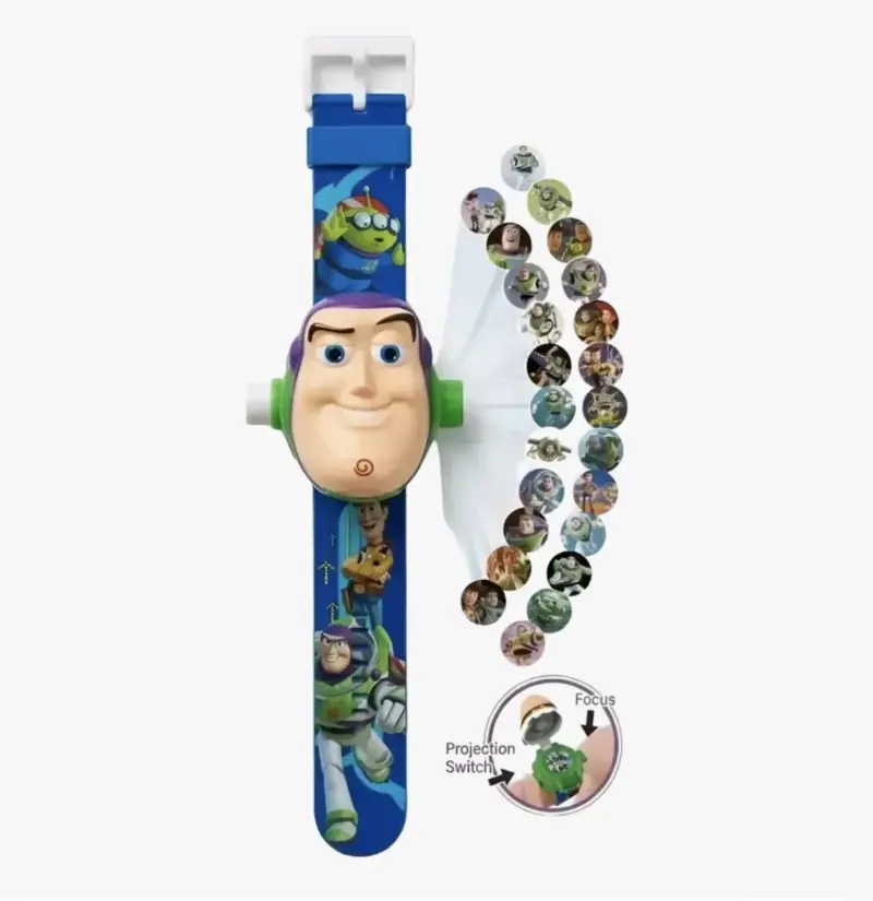 Reloj proyector infantil Toy Story Buzz Lightyear - 1