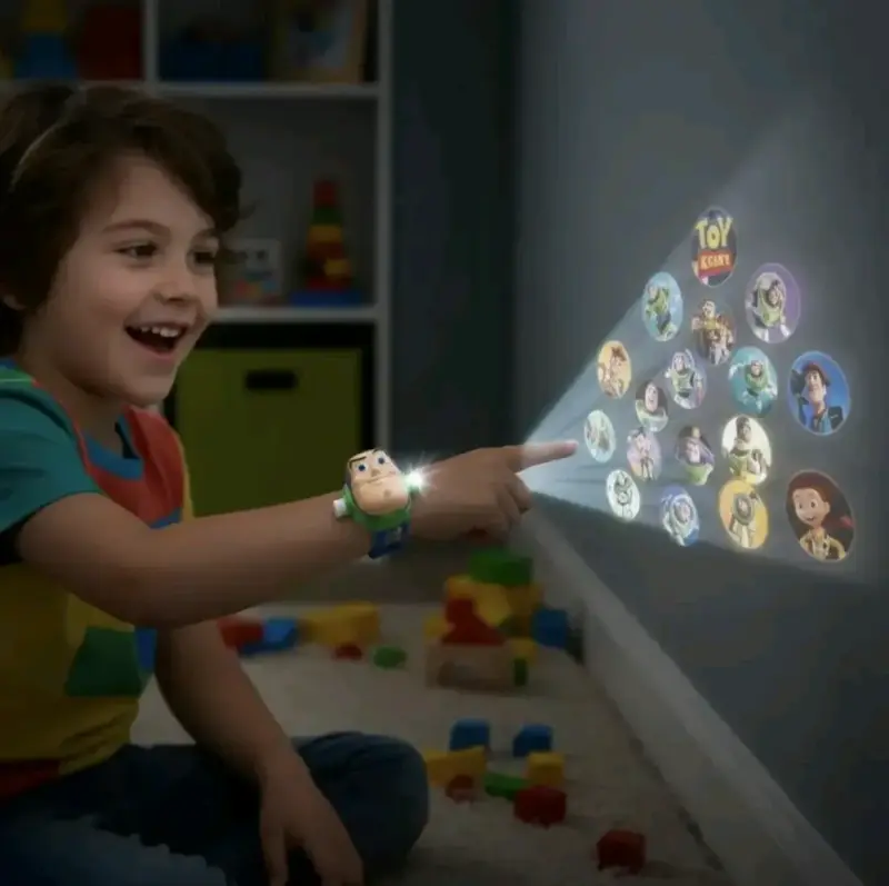 Reloj proyector infantil Toy Story Buzz Lightyear - 2