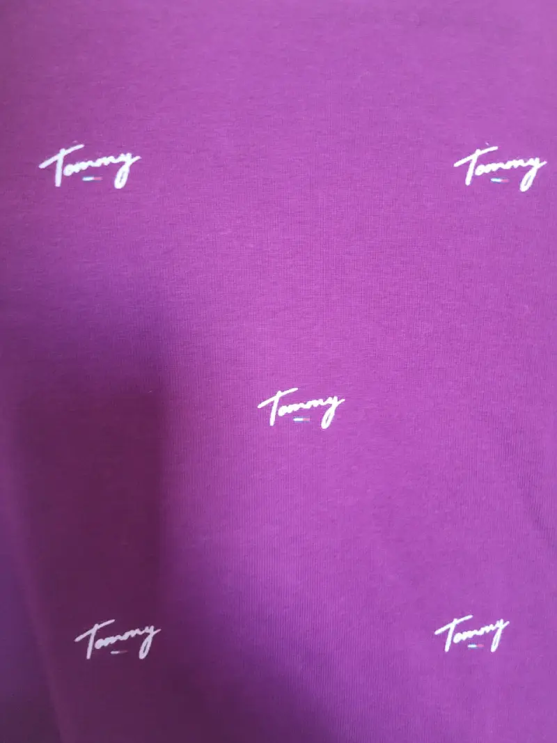 Polera Tommy Hilfiger Original morada para niña - 3