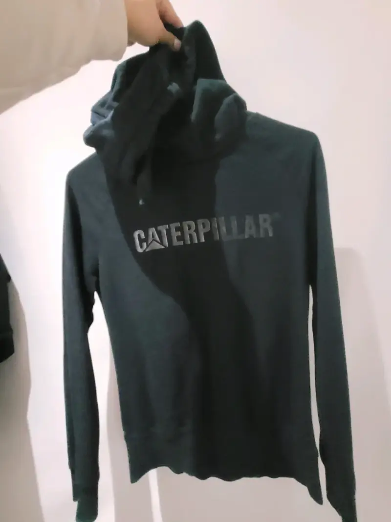 Polerón Caterpillar para Mujer Negro - 4