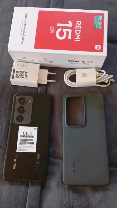 Smartphone Xiaomi Redmi 15 5G con cargador - miniatura 2