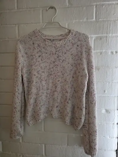 Suéter tejido multicolor para mujer - miniatura 1