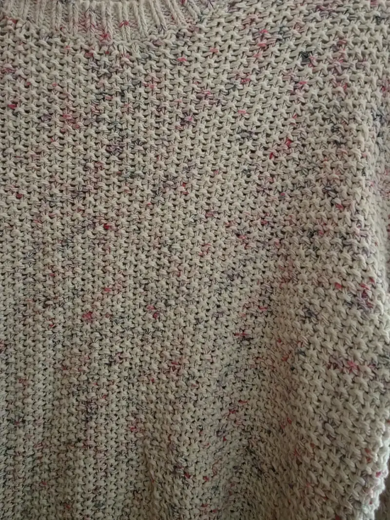 Suéter tejido multicolor para mujer - 2