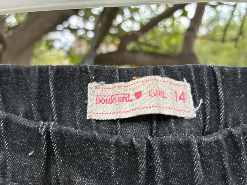 Jeans negros niña talla 14 Boulevard - 3