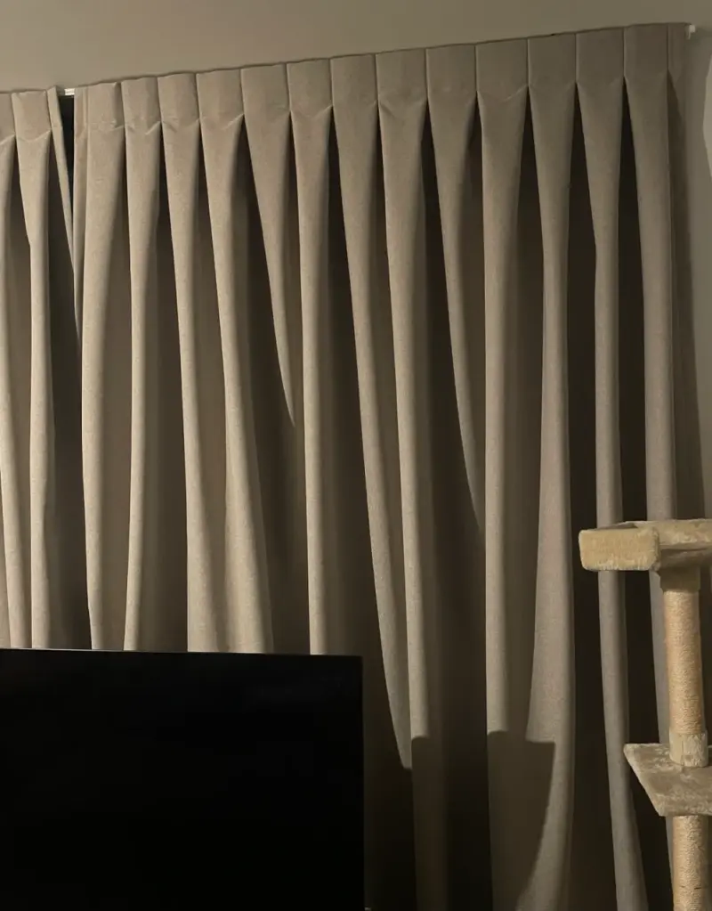 Cortinas blackout con riel - 3