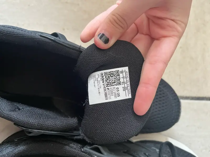 Zapatillas deportivas negras Adidas para hombre - 5