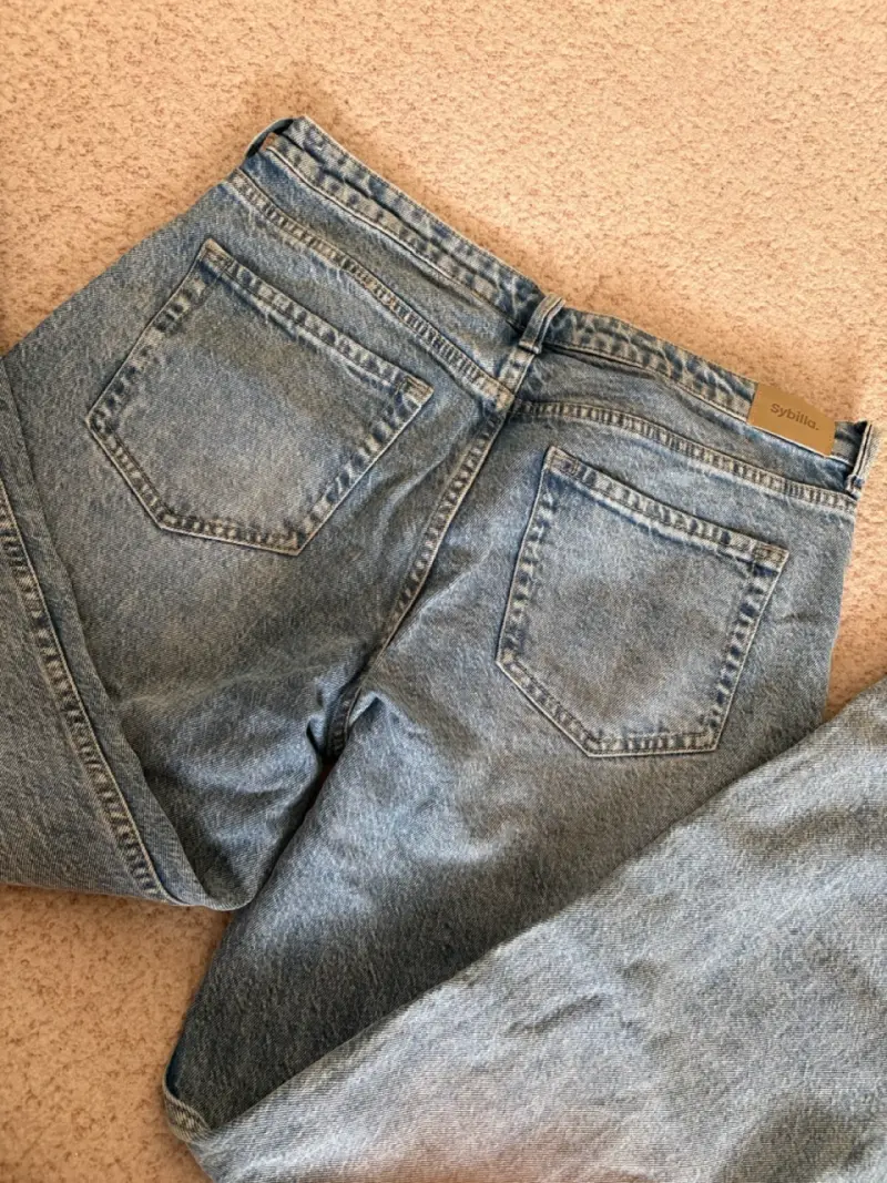 Jeans de mezclilla azul Sybilla - 2