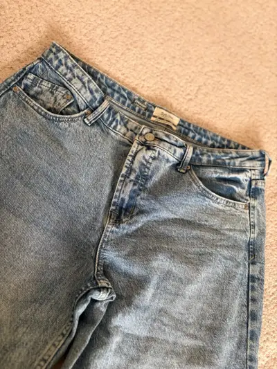 Jeans de mezclilla azul Sybilla - miniatura 3