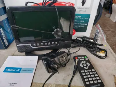 TV LCD 7'' Master-G con USB/SD y control remoto - miniatura 4