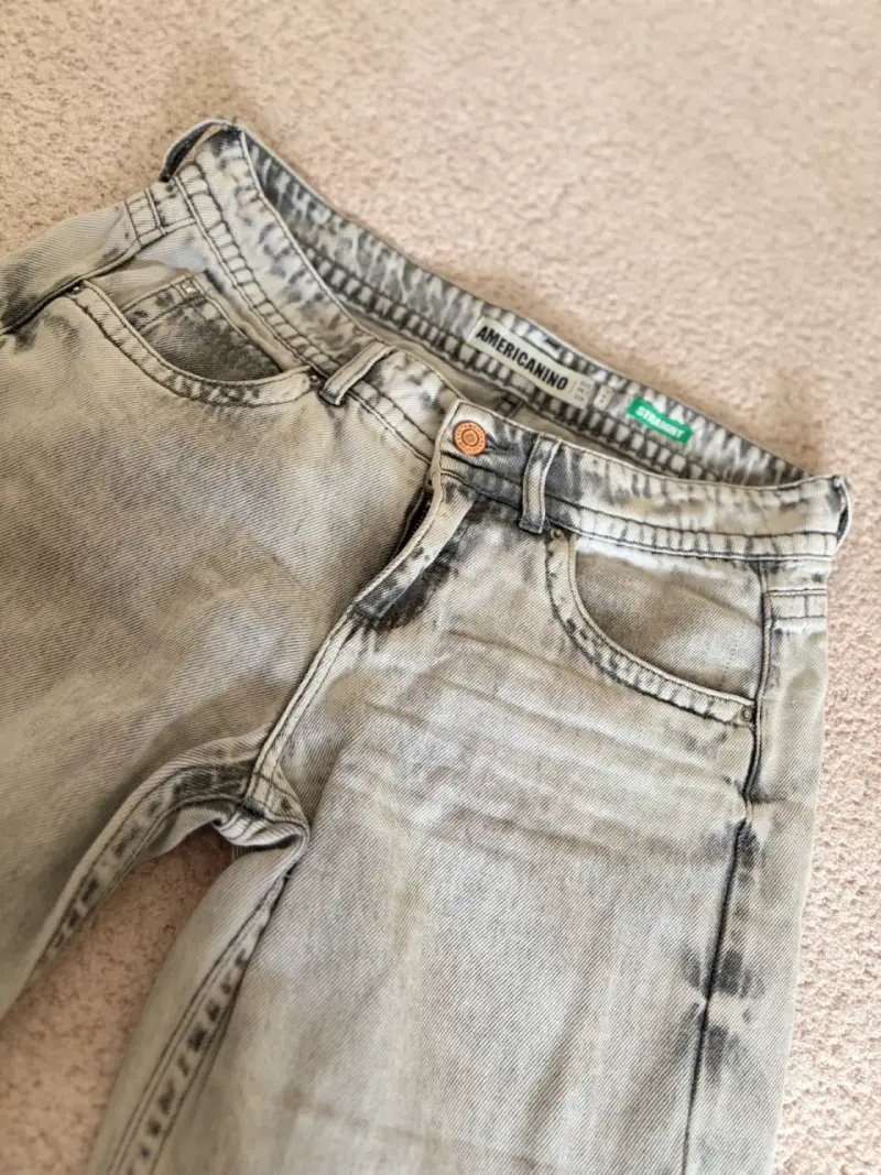 Jeans Americanino gris Straight - 2