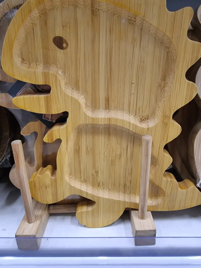 Tablas de bambú para niños con diseño de animales - 1