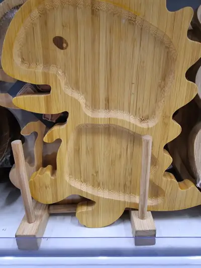 Tablas de bambú para niños con diseño de animales - miniatura 1