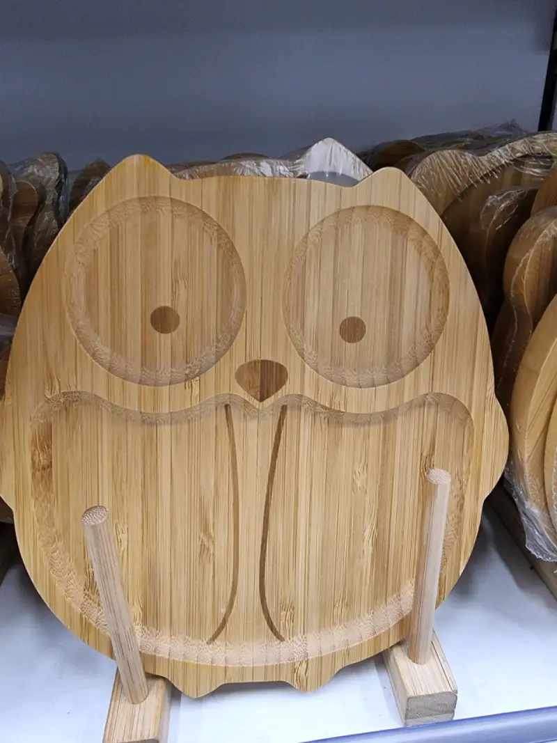 Tablas de bambú para niños con diseño de animales - 3