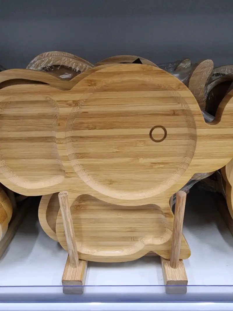 Tablas de bambú para niños con diseño de animales - 4
