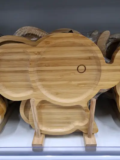 Tablas de bambú para niños con diseño de animales - miniatura 4