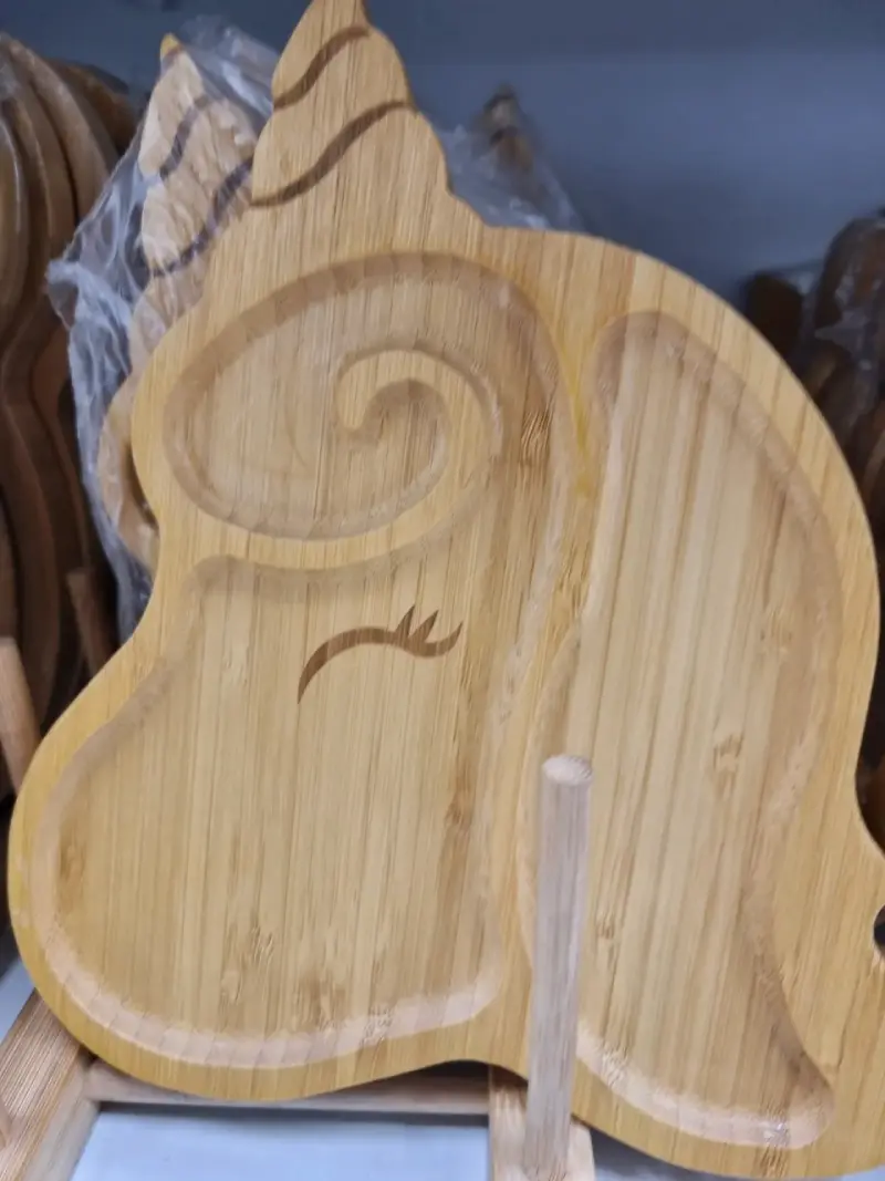 Tablas de bambú para niños con diseño de animales - 5