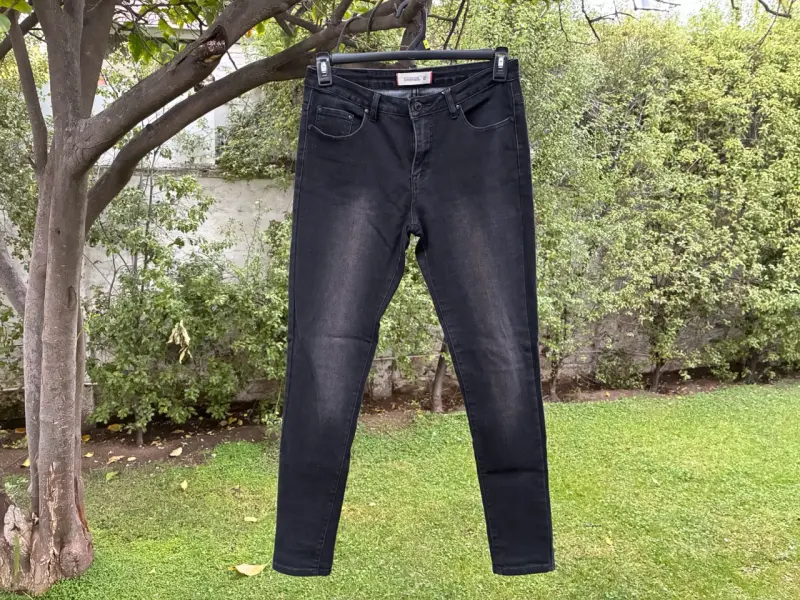 Jeans negros pitillo mujer talla 42 Boulevard - 1
