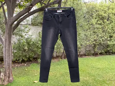 Jeans negros pitillo mujer talla 42 Boulevard - miniatura 1