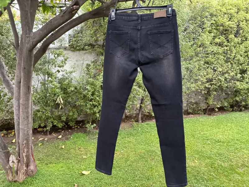 Jeans negros pitillo mujer talla 42 Boulevard - 2