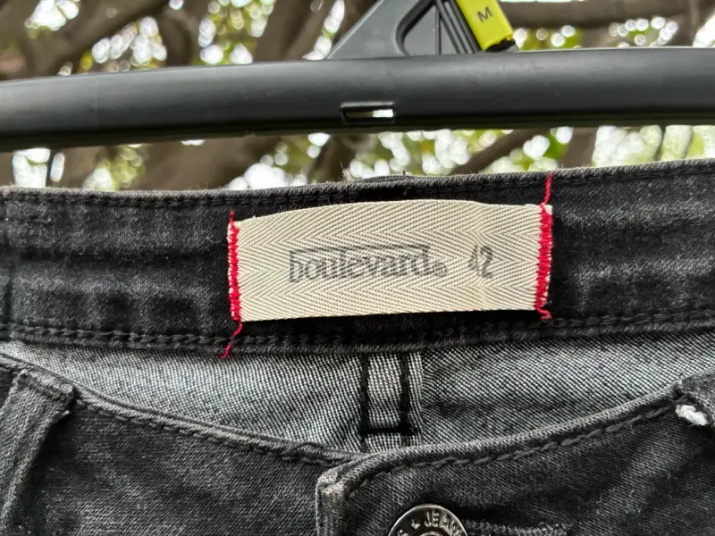 Jeans negros pitillo mujer talla 42 Boulevard - 3