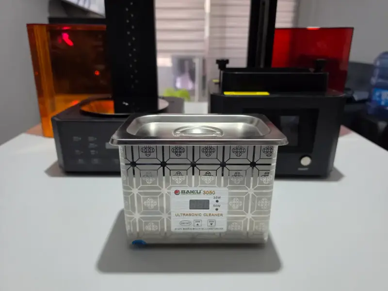 Impresora 3D + limpiador ultrasónico + maq curado - 3