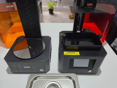 Impresora 3D + limpiador ultrasónico + maq curado - miniatura 4