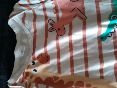 Body de bebé con estampado de animales - miniatura 2