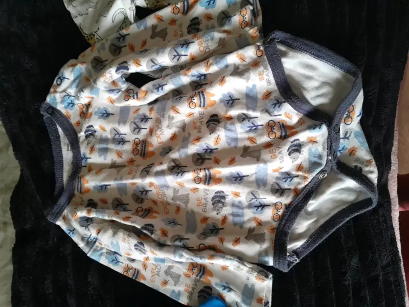 Conjunto de bodies para bebé con estampados variados - 3