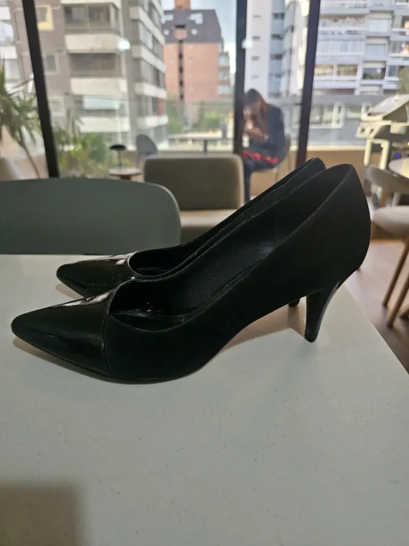 Zapatos de tacón negro Gacel talla 38 - 2