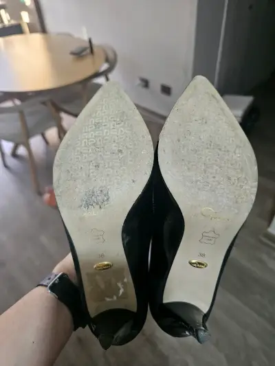 Zapatos de tacón negro Gacel talla 38 - miniatura 4