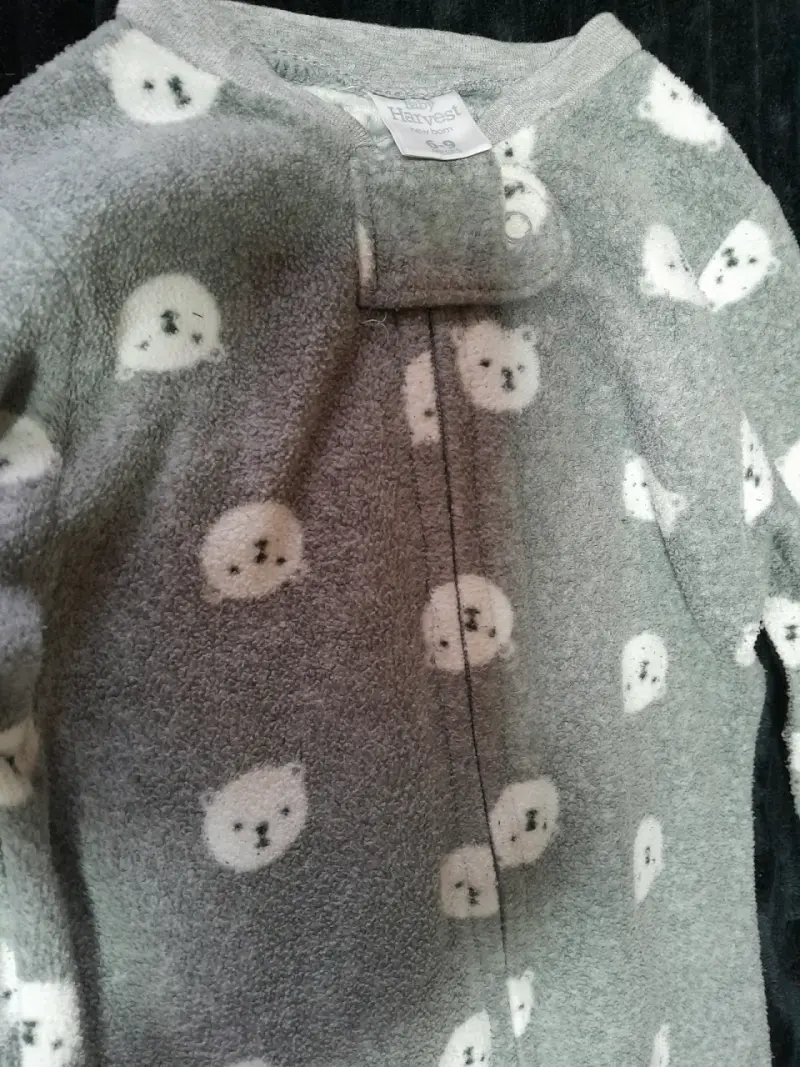 Pijama de polar para bebé con diseño de ositos - 2
