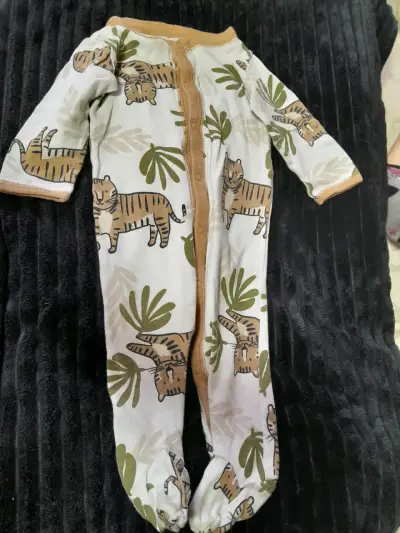Pijama de polar para bebé con diseño de ositos - miniatura 5