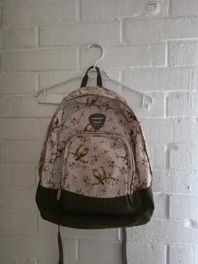 Mochila estampada floral Head en buen estado - miniatura 1