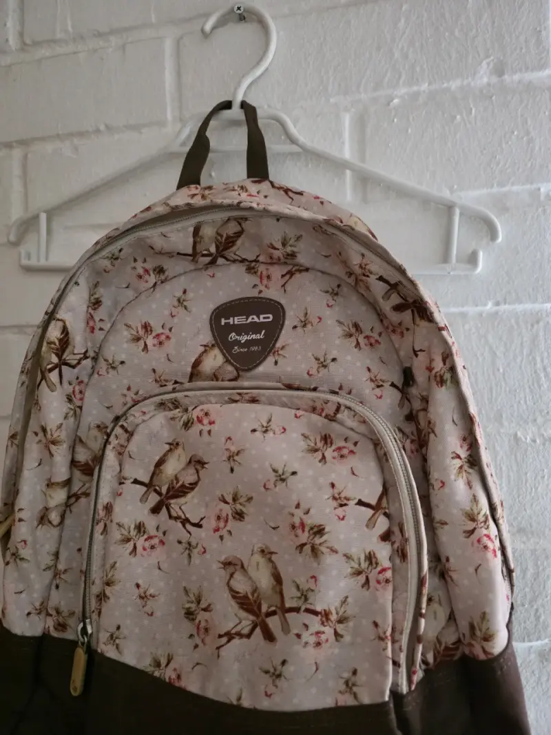 Mochila estampada floral Head en buen estado - 2