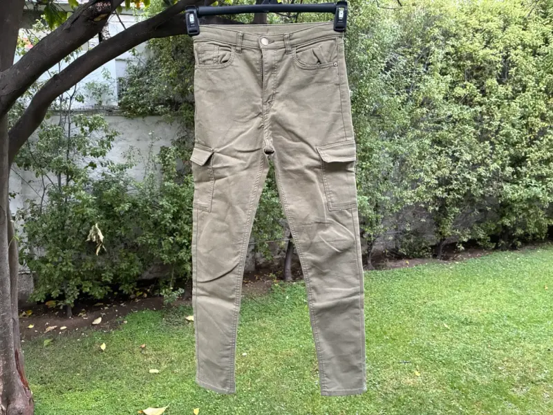 Pantalones niña cargo skinny H&M ajustables - 1