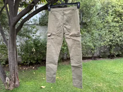 Pantalones niña cargo skinny H&M ajustables - miniatura 2