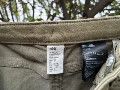 Pantalones niña cargo skinny H&M ajustables - miniatura 3