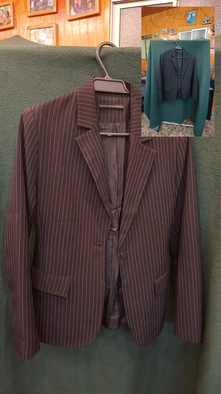 Blazer de rayas para mujer Ellus - 2