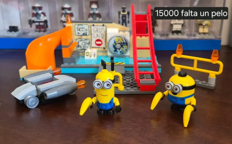 Lego Minions laboratorio