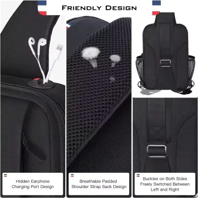 Bolso cruzado 11,6" para tablet / iPad / notebook - miniatura 3