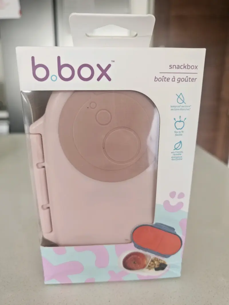 Caja de snacks b.box rosa para niños - 1