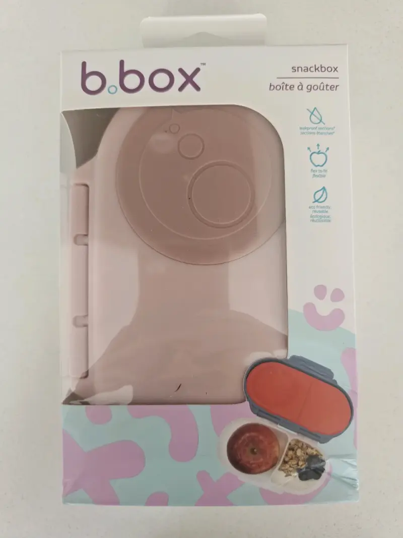 Caja de snacks b.box rosa para niños - 3