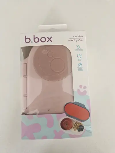 Caja de snacks b.box rosa para niños - miniatura 4