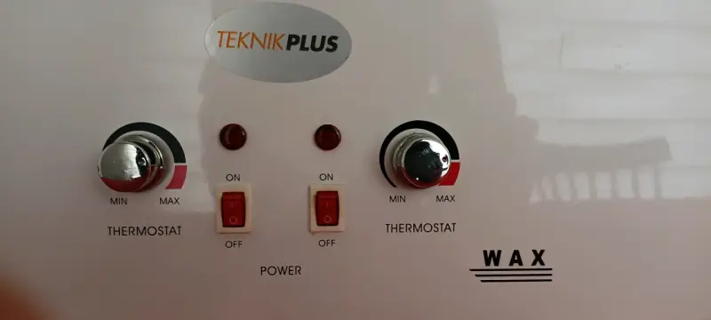 Calentador de cera doble Teknik Plus HD-2238 - 2