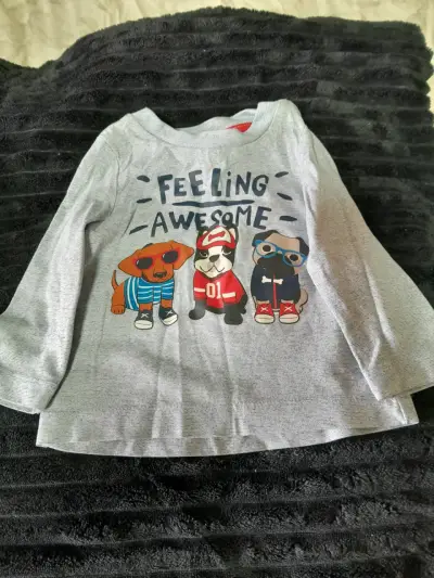 Conjunto de poleras y body para bebé con estampados divertidos - miniatura 4