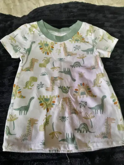 Conjunto de poleras para niño con estampado de dinosaurios - miniatura 1