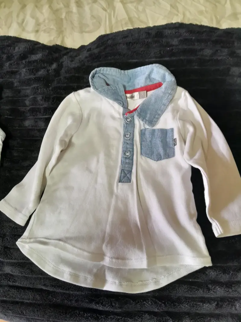 Conjunto de poleras para niño con estampado de dinosaurios - 4