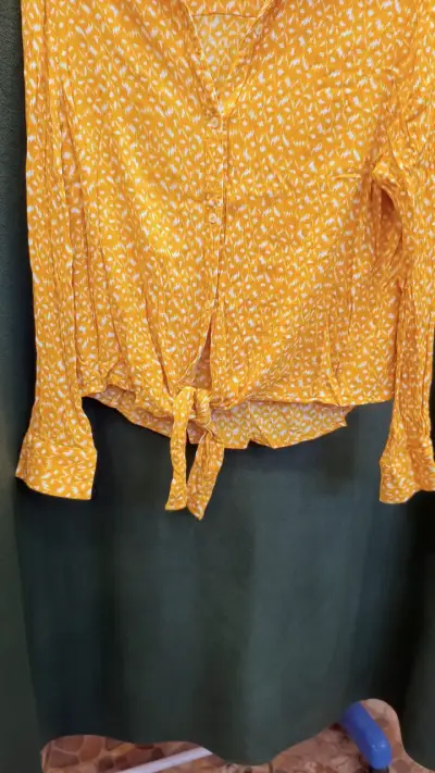Blusa amarilla estampada Nicopoly - miniatura 3